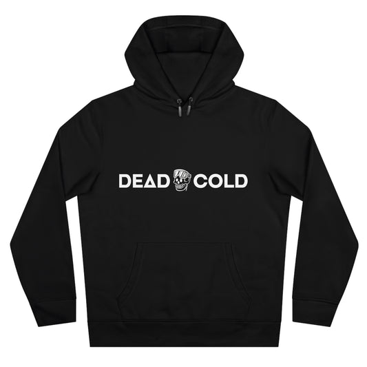 Dead Cold Hoodie — White Boneflake Hooded Sweatshirt