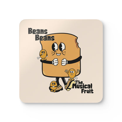 Beans Beans The Musical Fruit - Corkwood Coaster Set