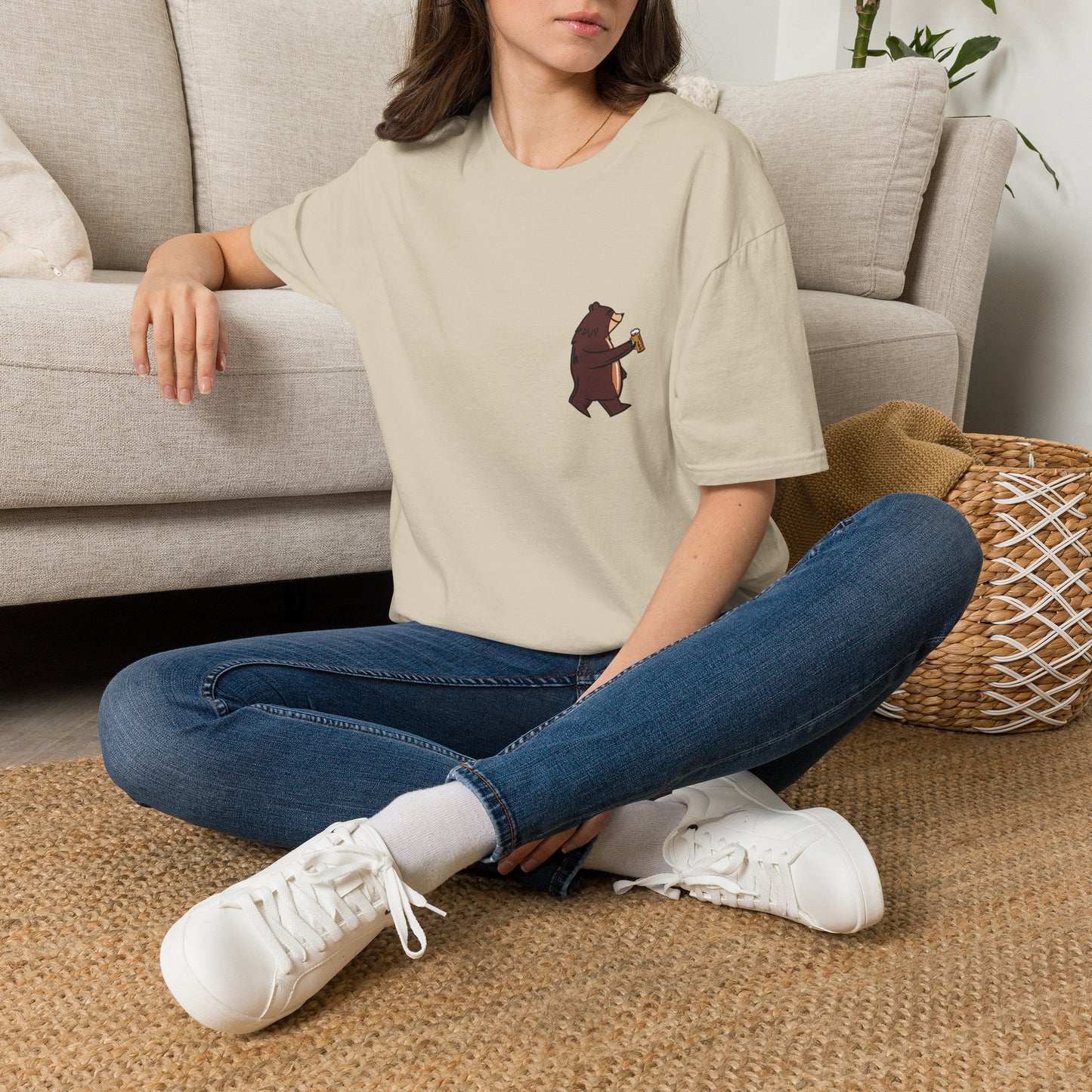 The Brown Bear Unisex Softstyle T-Shirt