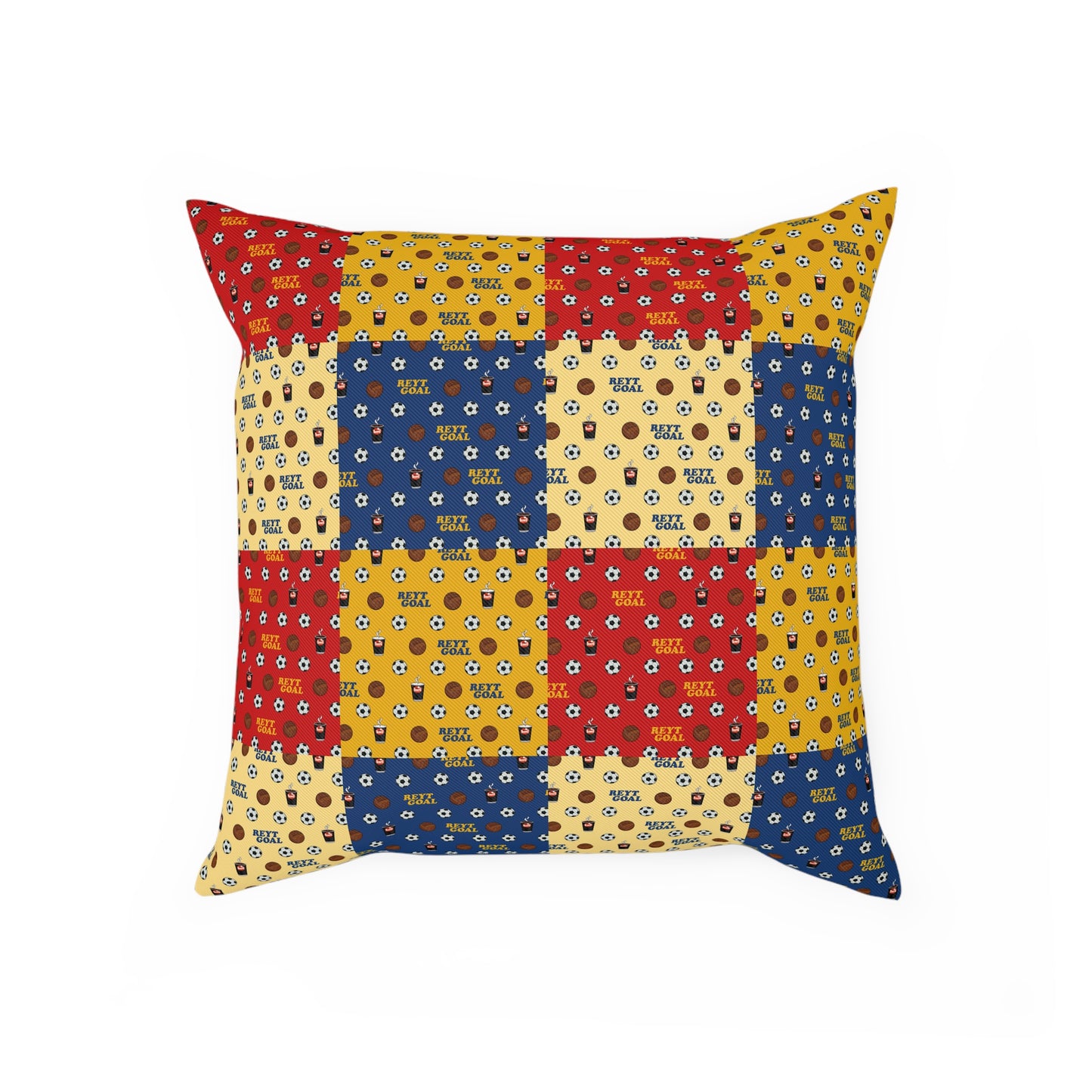 Retro Football Cushion