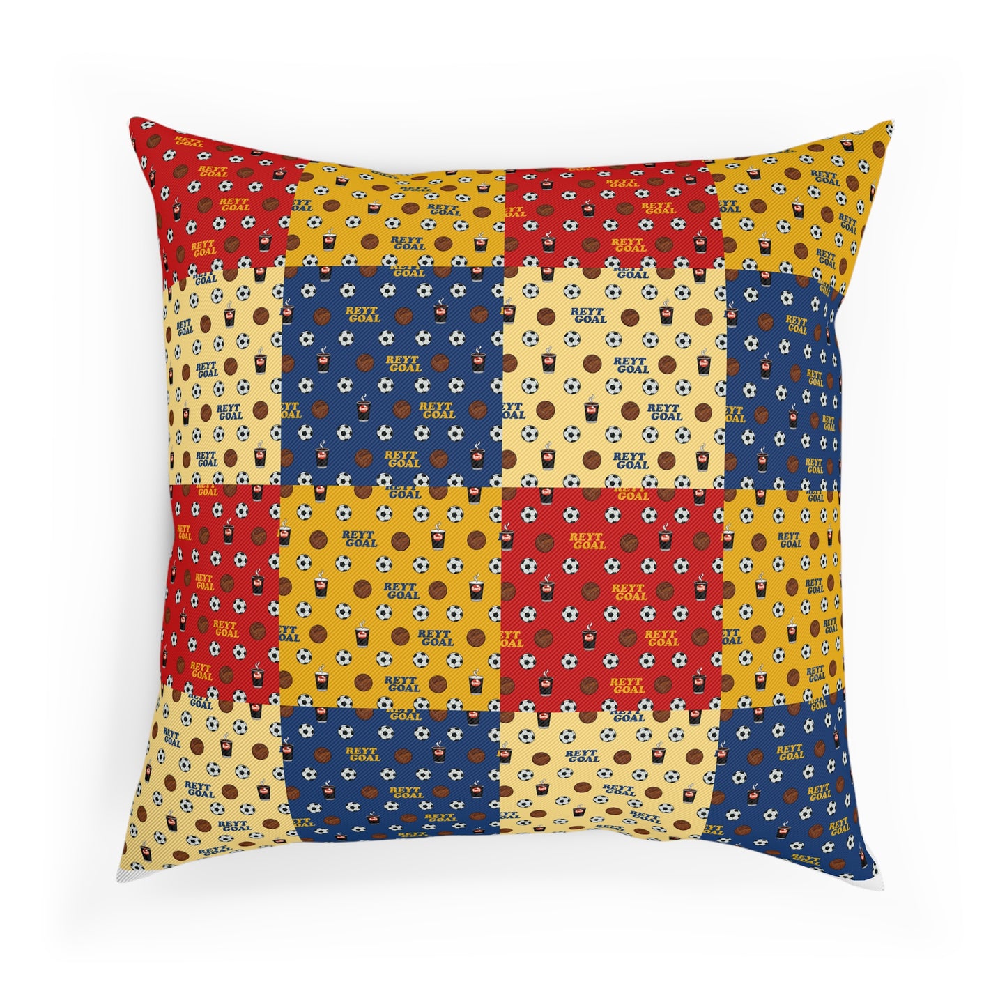 Retro Football Cushion