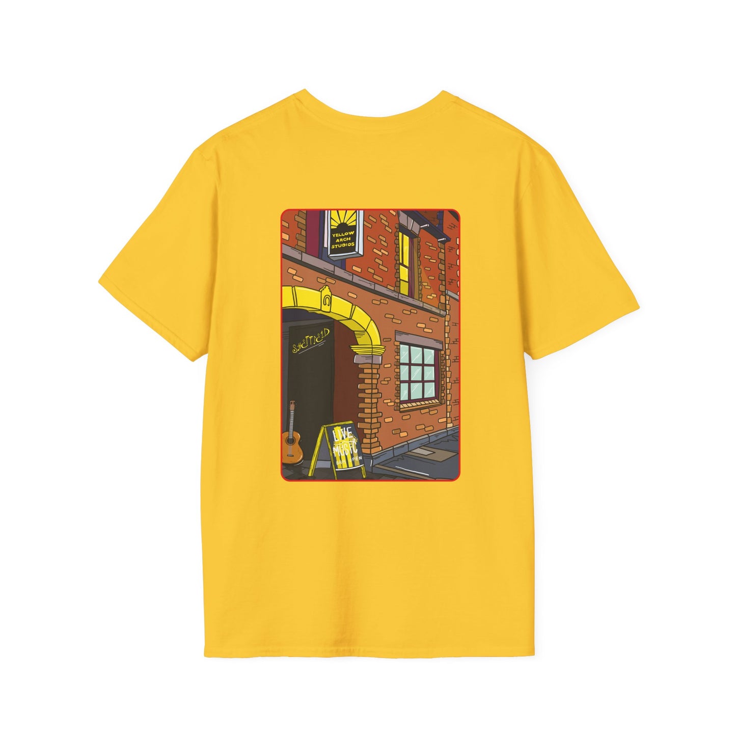Yellow Arch Unisex Softstyle T-Shirt