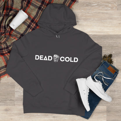 Dead Cold Hoodie — White Boneflake Hooded Sweatshirt