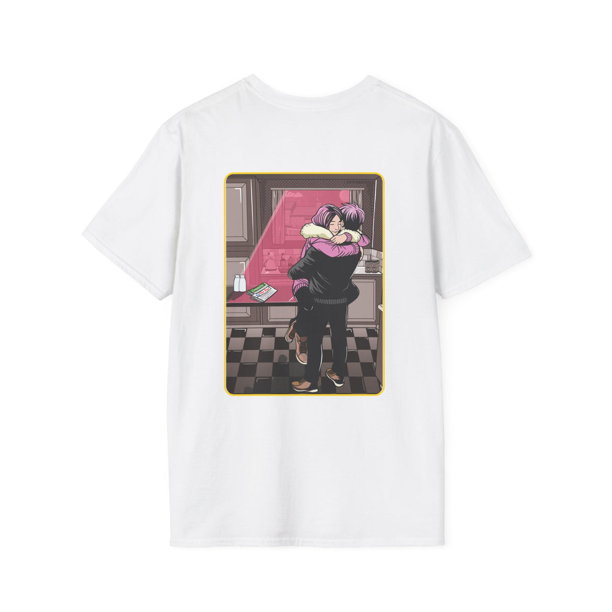 Cuddles in the kitchen Unisex Softstyle T-Shirt