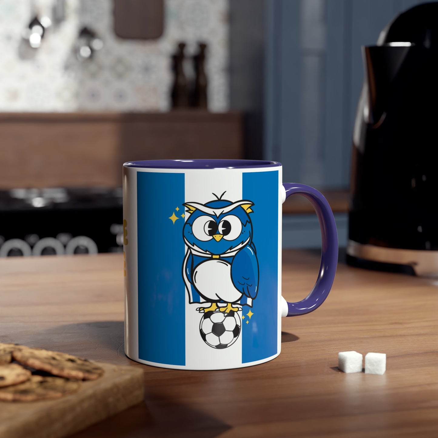 Owls - Two-Tone Coffee Mugs, 11oz