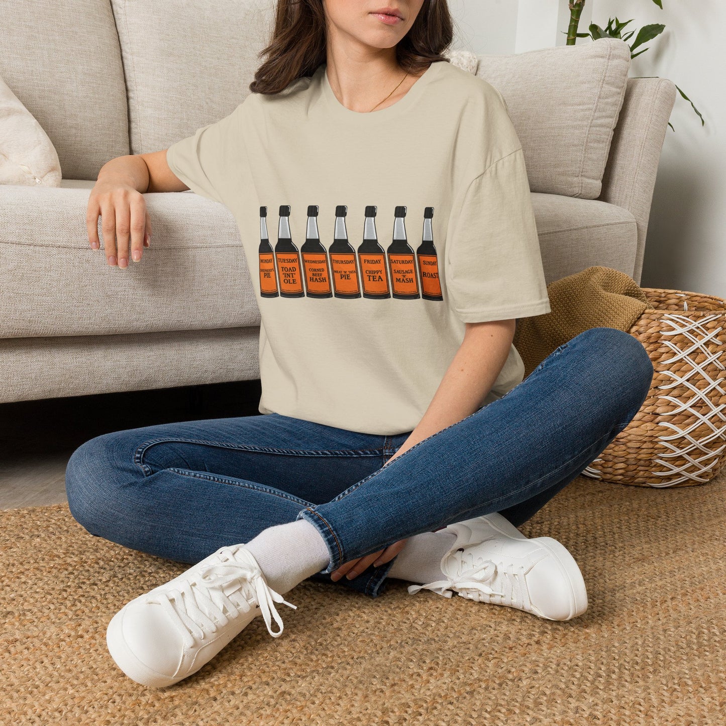 Summat wi Relish Unisex Softstyle T-Shirt