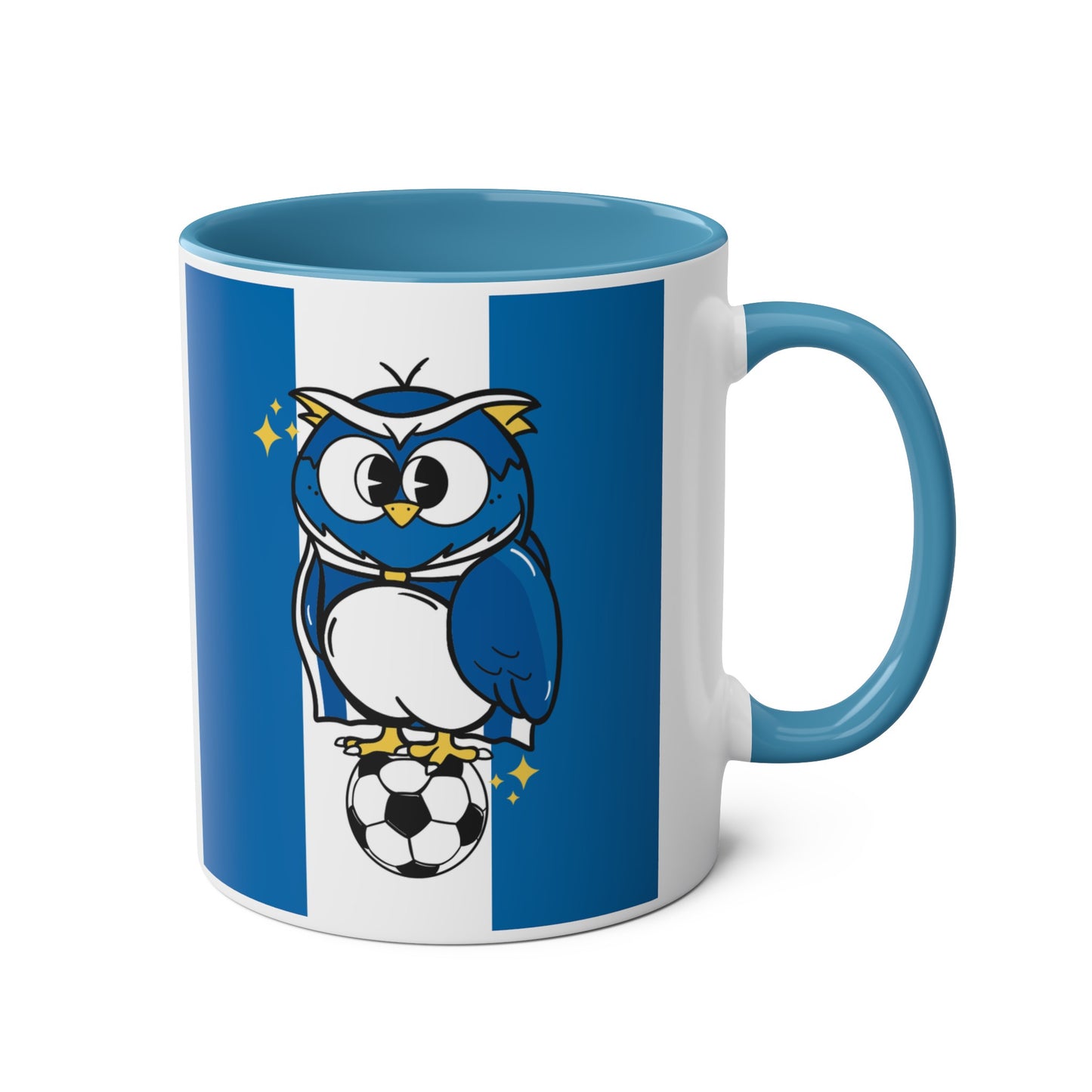 Owls - Two-Tone Coffee Mugs, 11oz