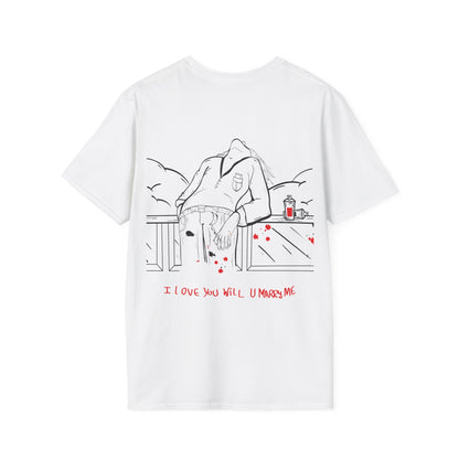 I love you will you marry me Unisex Softstyle T-Shirt