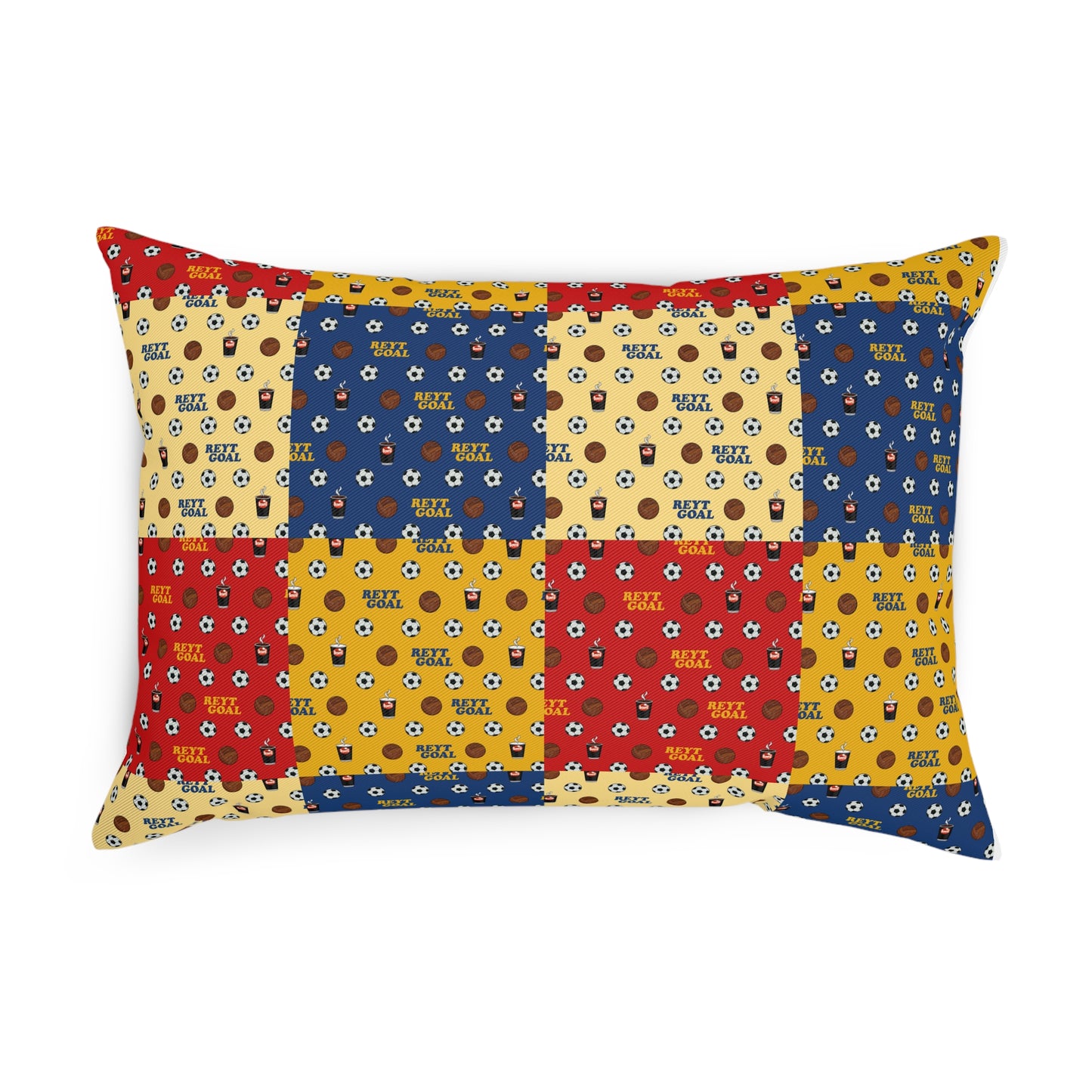 Retro Football Cushion