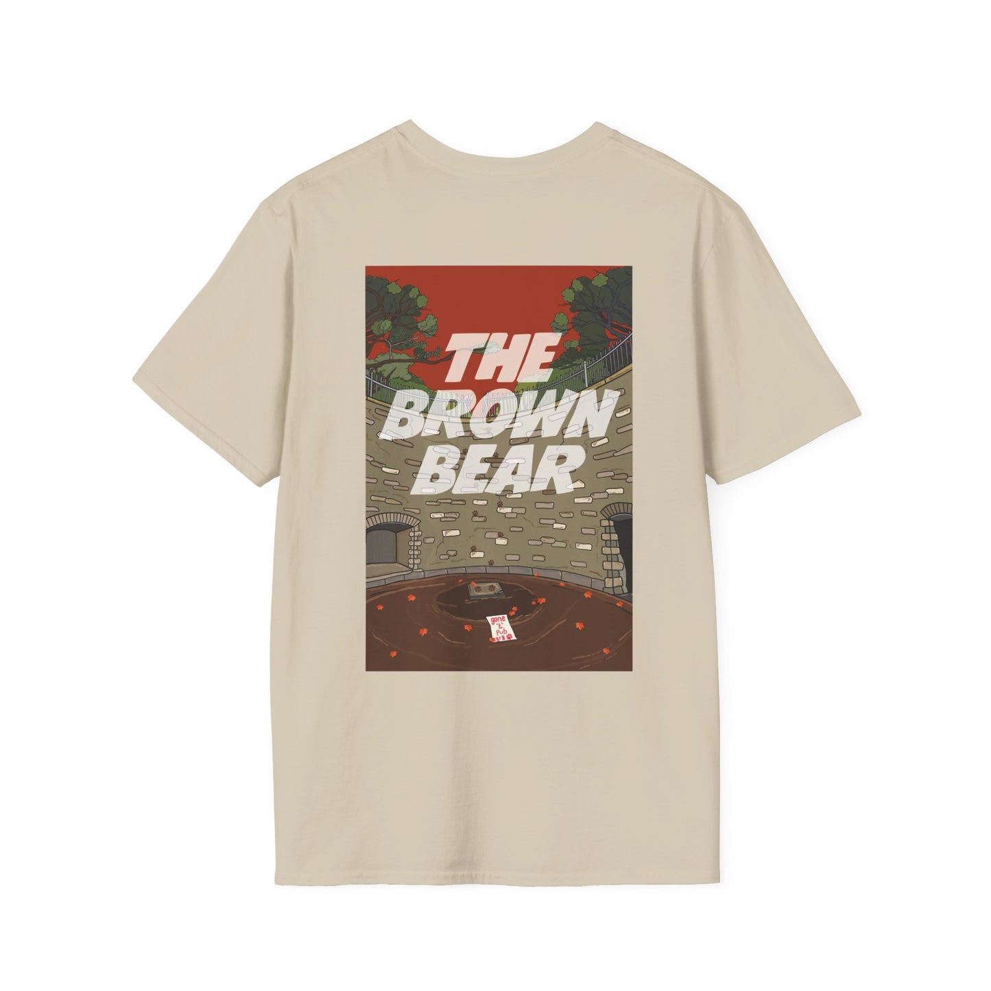 The Brown Bear Unisex Softstyle T-Shirt