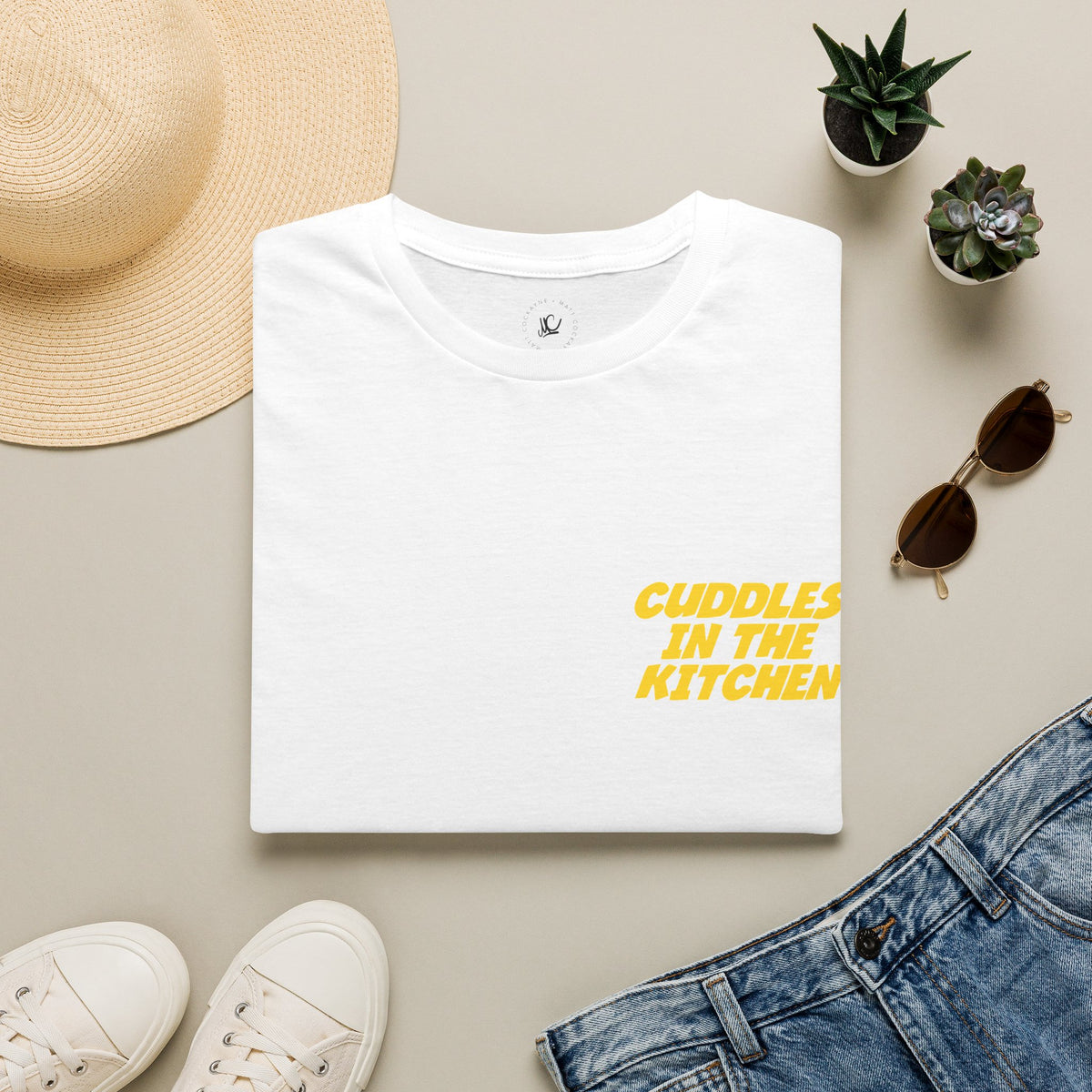 Cuddles in the kitchen Unisex Softstyle T-Shirt