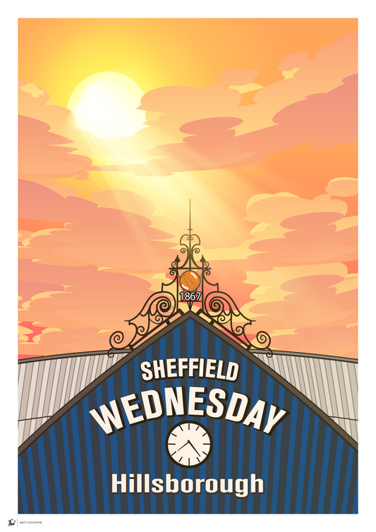 SWFC South Stand - Sunset