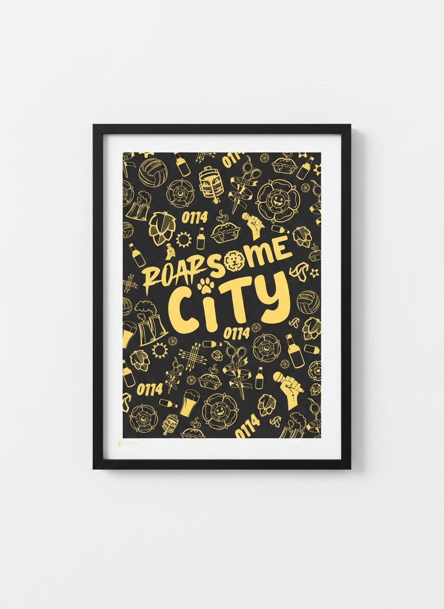 Roarsome City – Pride of Yorkshire Special Edition Print | Limited to 100 | Charity Edition
