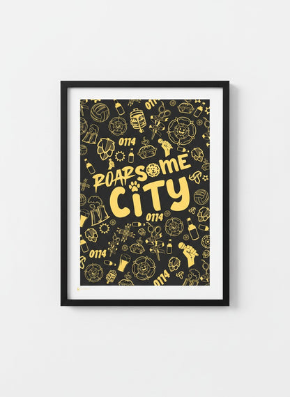 Roarsome City – Pride of Yorkshire Special Edition Print | Limited to 100 | Charity Edition