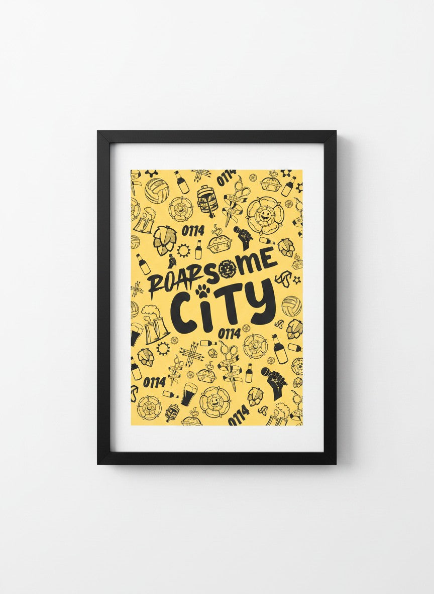 Roarsome City – Pride of Yorkshire Special Edition Print | Limited to 100 | Charity Edition