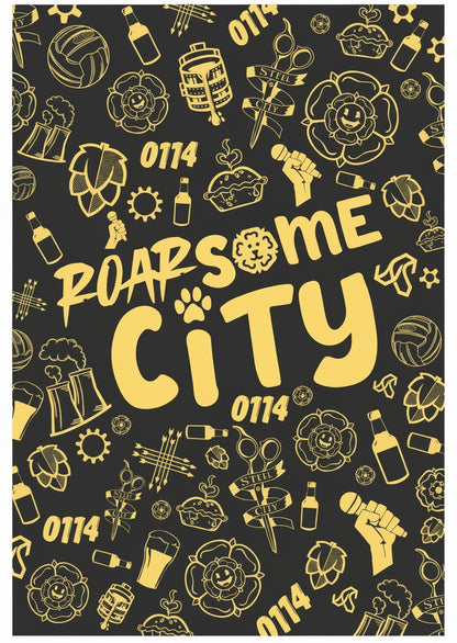 Roarsome City – Pride of Yorkshire Special Edition Print | Limited to 100 | Charity Edition