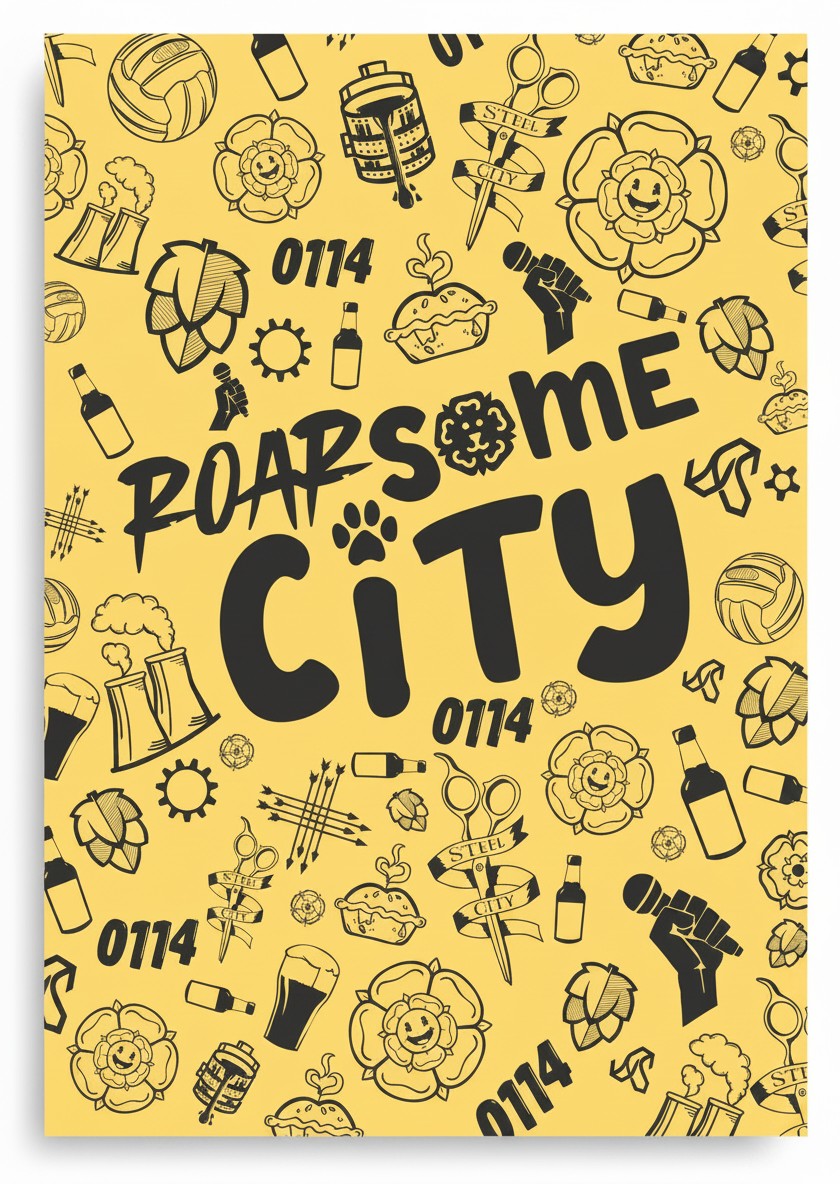 Roarsome City – Pride of Yorkshire Special Edition Print | Limited to 100 | Charity Edition