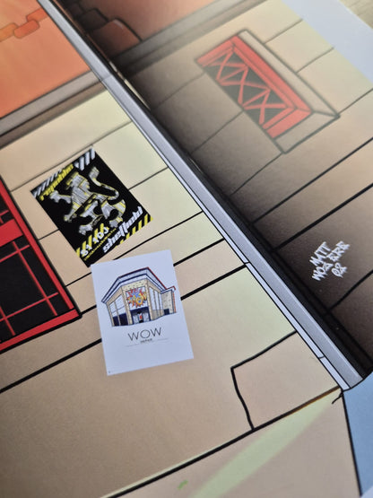 Club Wow Mega Bus Print