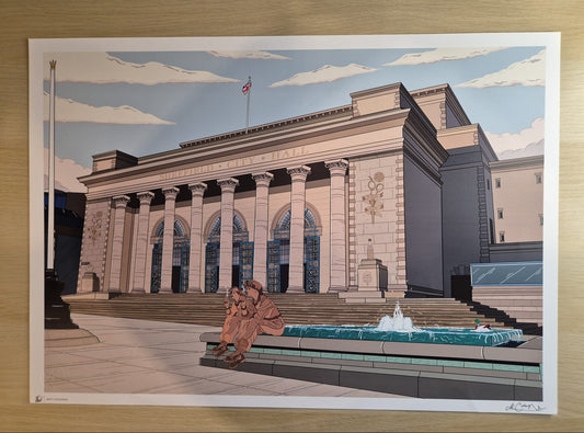 Sheffield City Hall Print