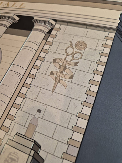 Sheffield City Hall Print