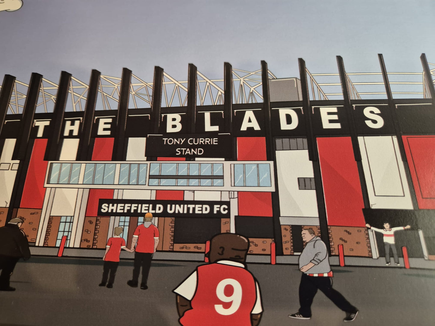 Bramall Lane Match Day Print