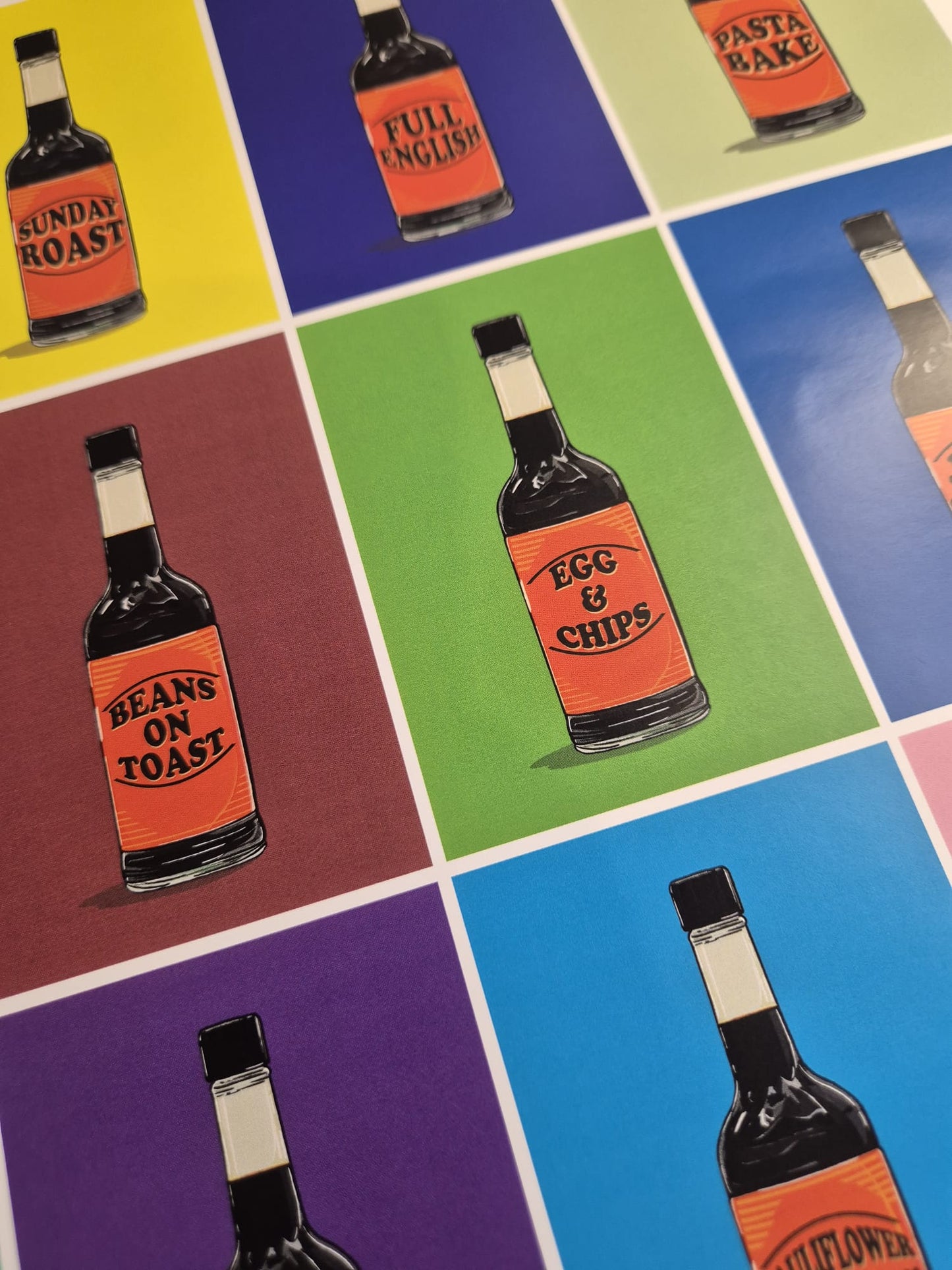 Hendos Pop Art Print