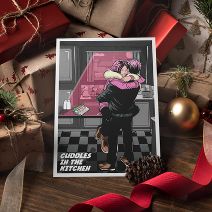 Cuddles in the kitchen - Giftmas Sale Offer
