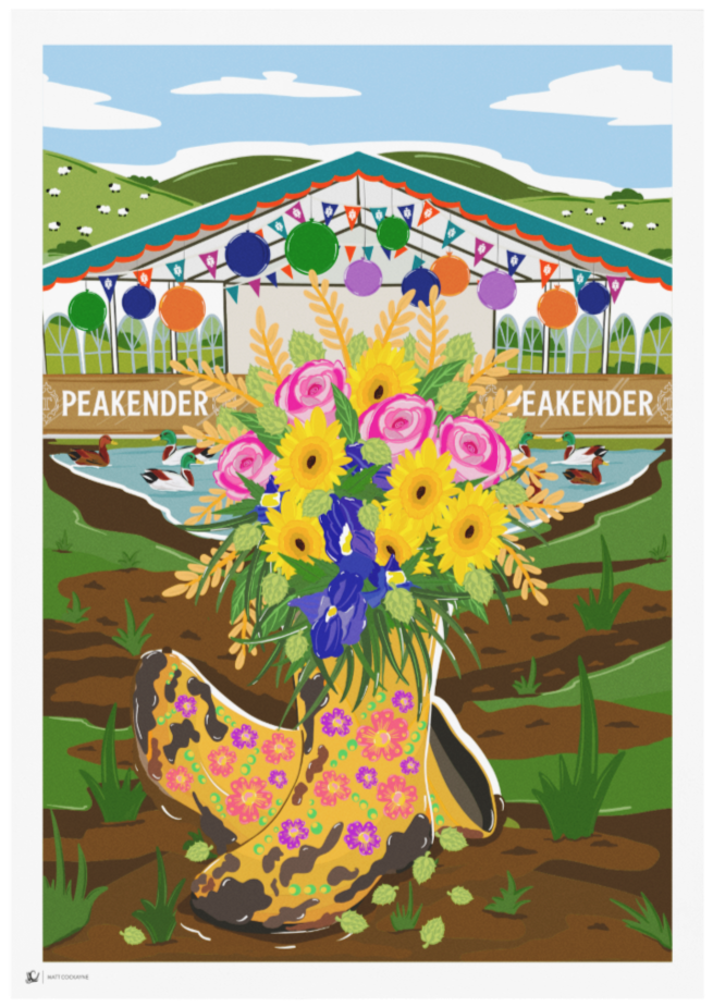 PEAKENDER THE HOP FLOWER  - Thornbridge Brewery Beer Festival