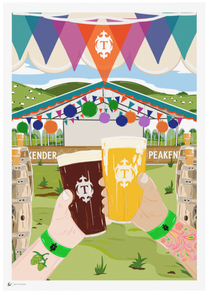 PEAKENDER CHEERS TO THE PEAKS  - Thornbridge Brewery Beer Festival