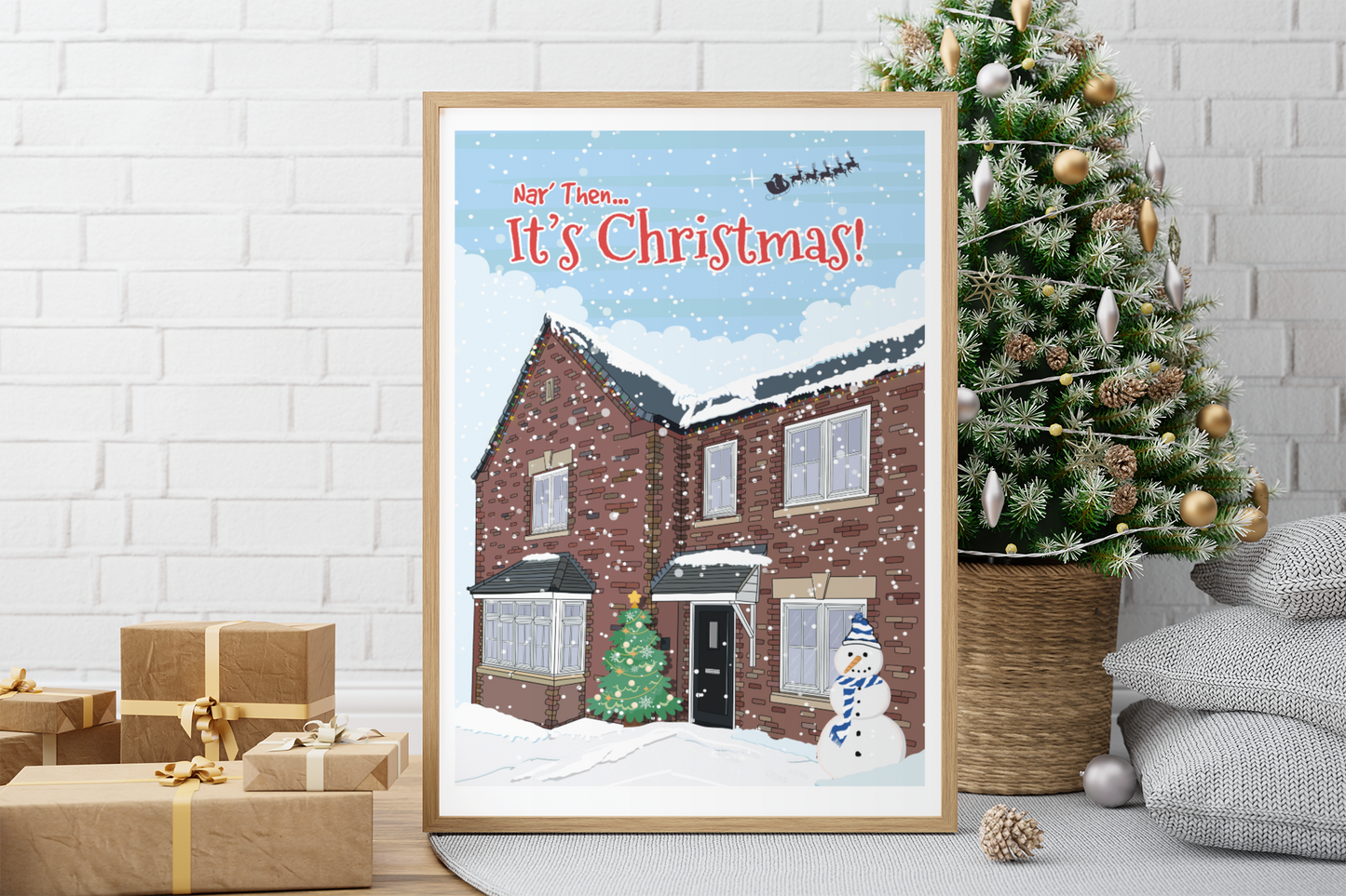 PERSONALISED HOUSE COMMISSIONED ART & GREETINGS CARDS