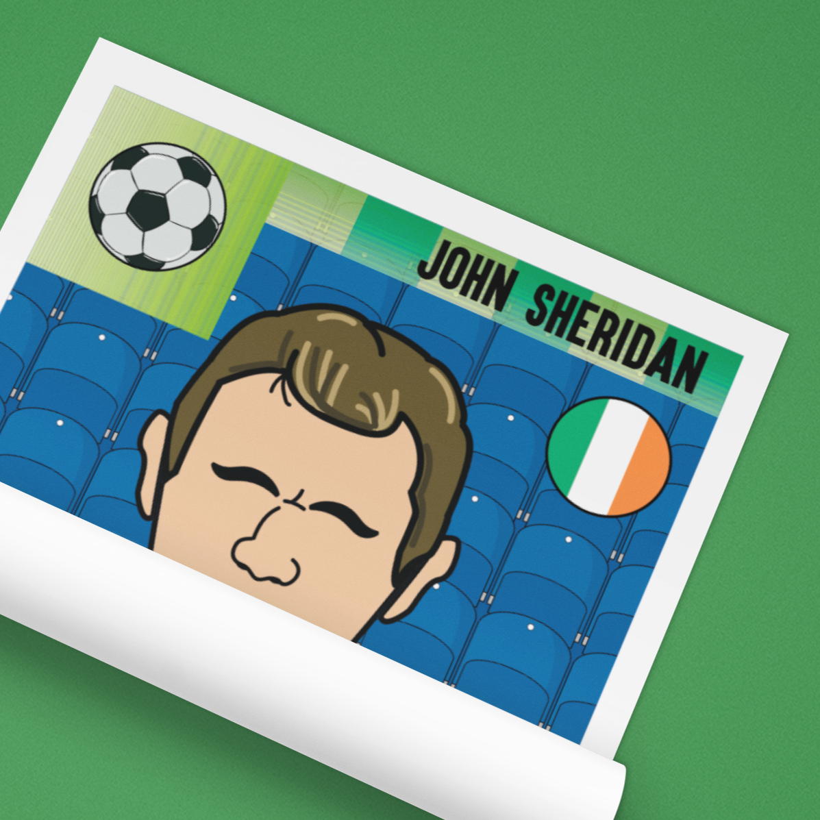 John Sheridan Sheffield Wednesday Panini Sticker – Retro Collectible