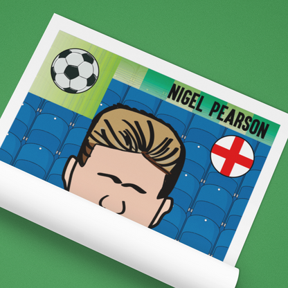Nigel Pearson Sheffield Wednesday Panini Sticker – Retro Collectible