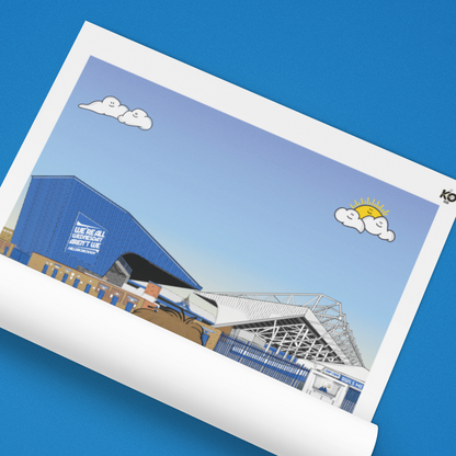 Personalised SWFC Dad & Lad Artwork