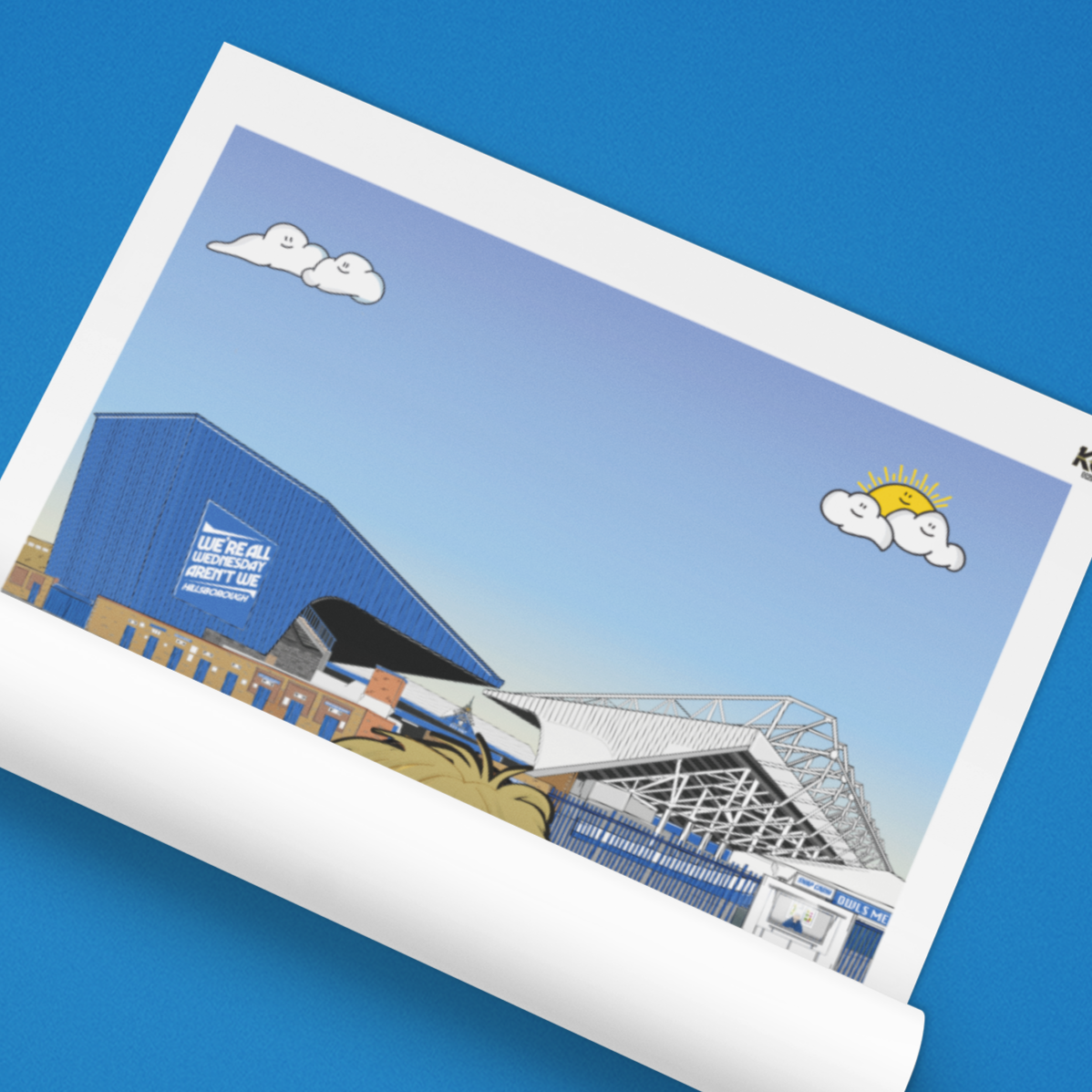 SWFC Young Owl – Personalised Print