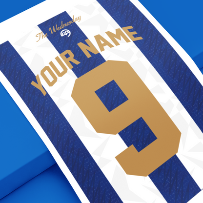 Owls Retro Shirt – Sheffield Wednesday (Personalised Print)