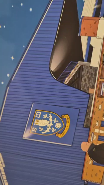 Hillsborough Match Night Print