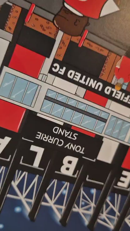 Bramall Lane Match Night Print
