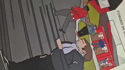 Bramall Lane Match Night Print