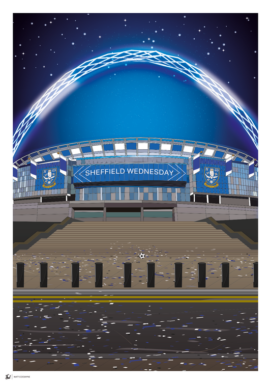 SWFC Wembley is Blue