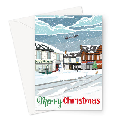 Hasland Christmas Greeting Card