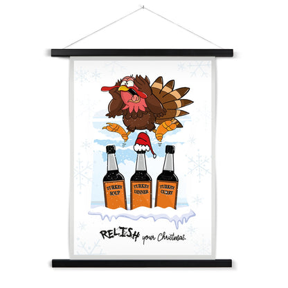 REYT GOOD CRIMBO Fine Art Print with Hanger