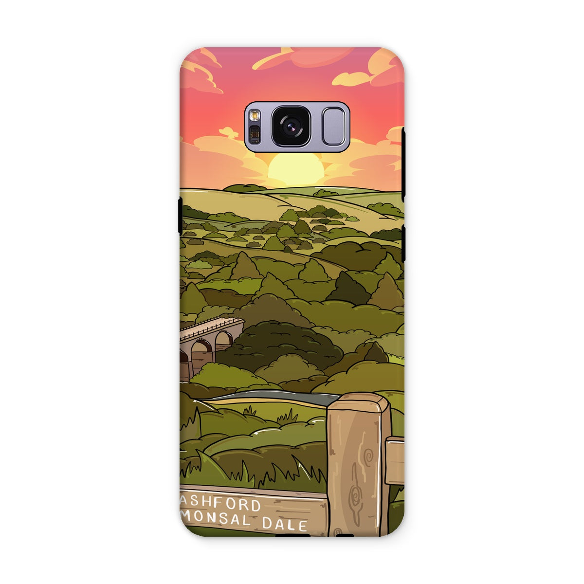 Monsal Head - Into the sunset Tough Phone Case