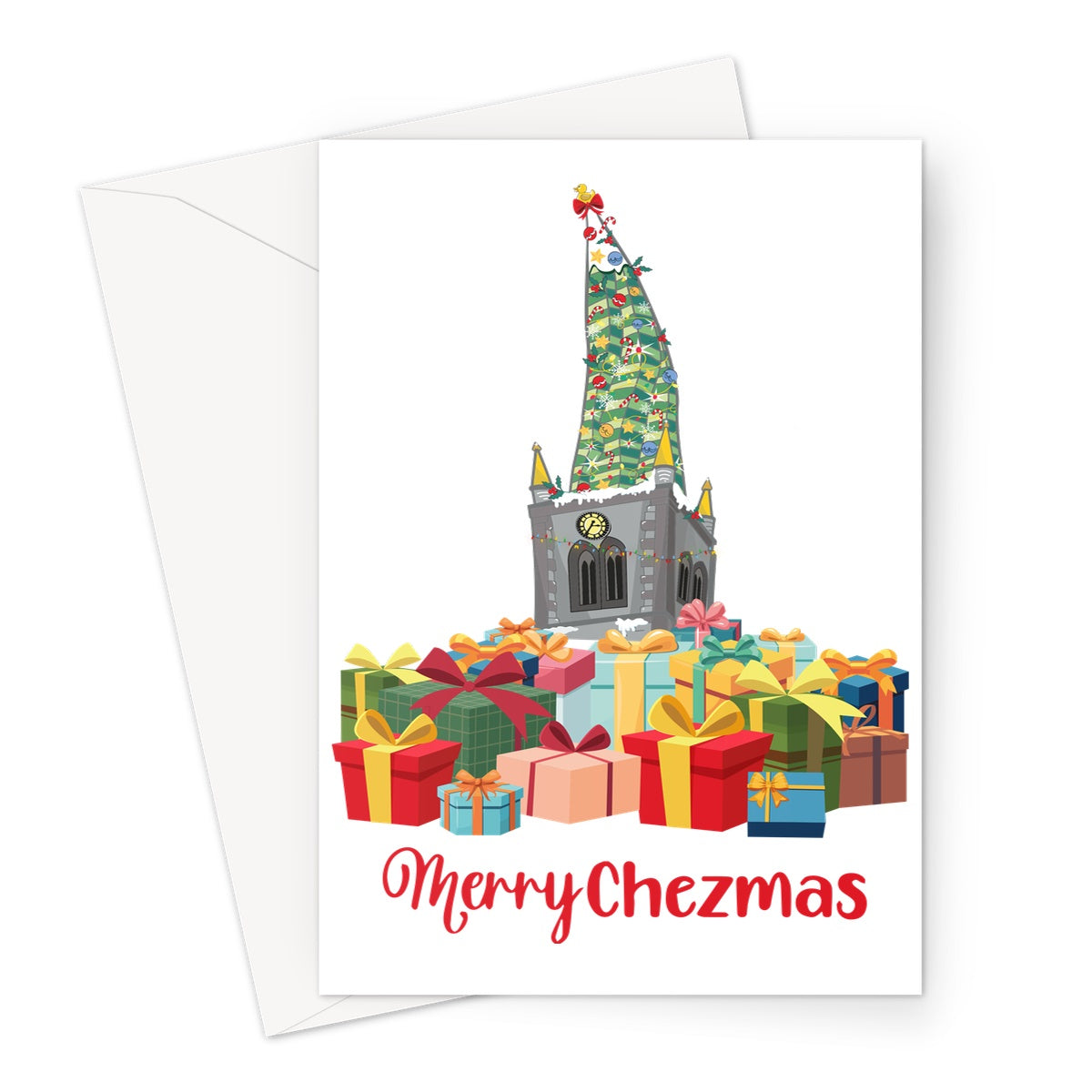 Merry Chezmas Greeting Card