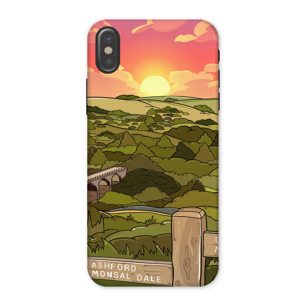 Monsal Head - Into the sunset Tough Phone Case