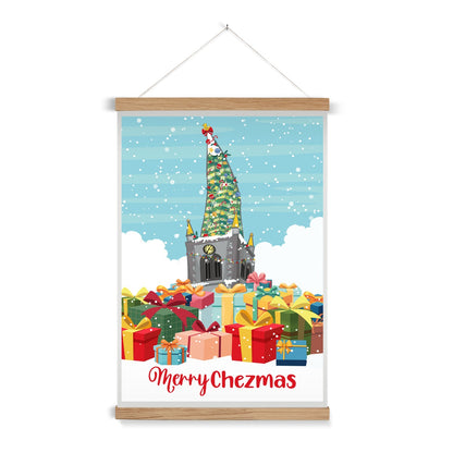 Merry Chezmas Fine Art Print with Hanger