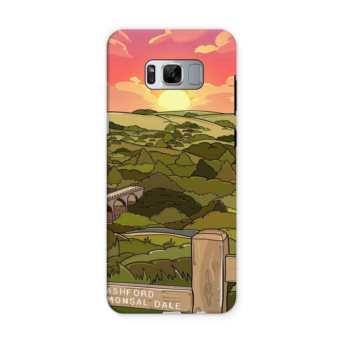 Monsal Head - Into the sunset Tough Phone Case