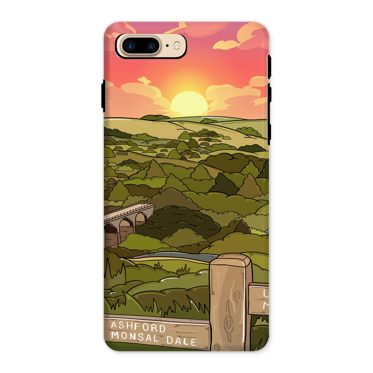 Monsal Head - Into the sunset Tough Phone Case