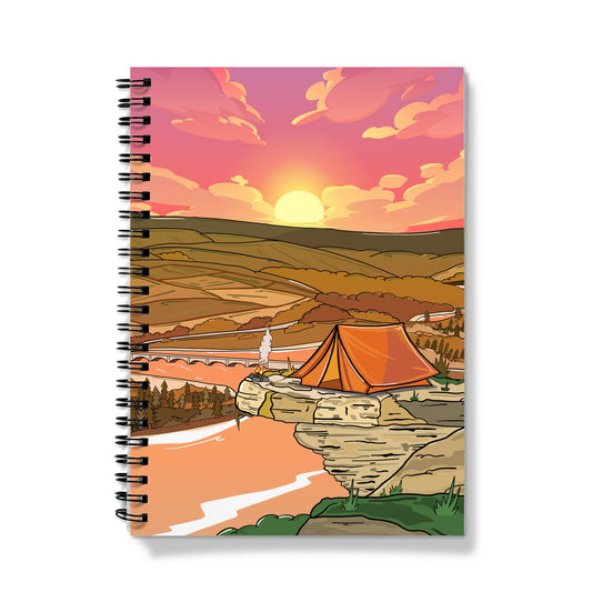 Bamford Edge - Into the sunset Notebook
