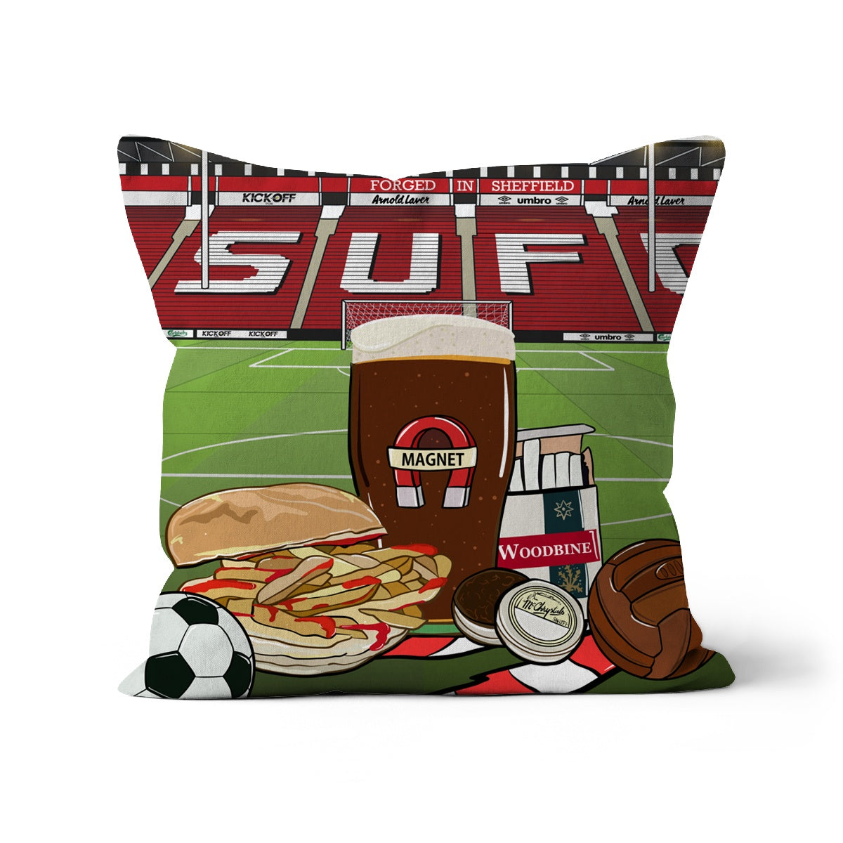 SUFC - Like a night out in Sheffield Cushion