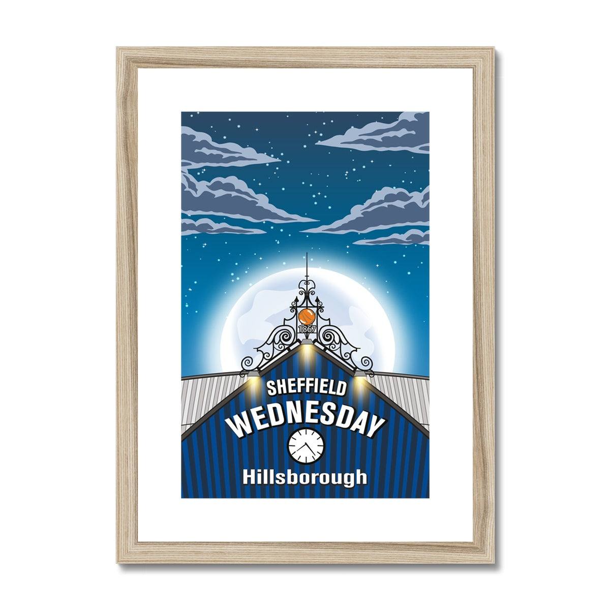 SWFC South Stand Framed & Mounted Print